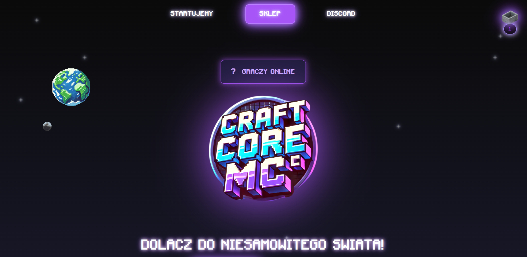 Podgląd projektu Craftcore